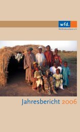 Jahresbericht 2006 - Weltfriedensdienst e.V.