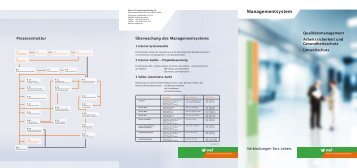 Managementsystem - Wayss & Freytag Ingenieurbau AG