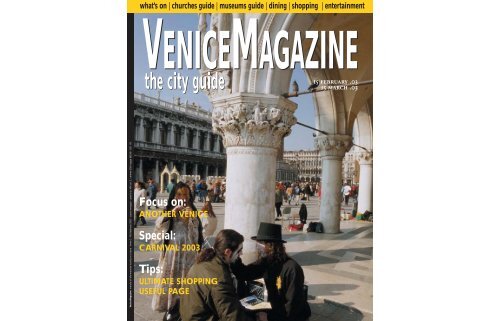 the city guide - Venice Magazine