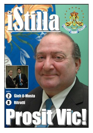 Ritratti 8 Ġieħ il-Mosta 2 - Socjeta Filarmonika Santa Marija Mosta
