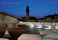 Download the brochure - Lungarno Hotels Collection