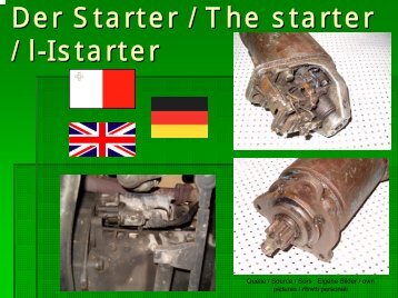 Der Starter / The starter / l-Istarter - MCAST