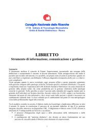 4 Libretto Sanitario Elettronico (LiSE)