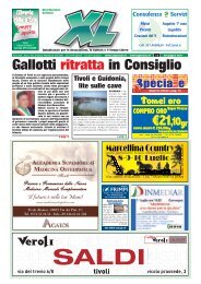 Gallotti ritratta in Consiglio - XL Giornale