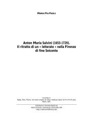 Anton Maria Salvini (1653-1729). Il ritratto di un ... - Storia di Firenze