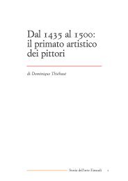 Dal 1435 al 1500: il primato artistico dei pittori - Artleo.It