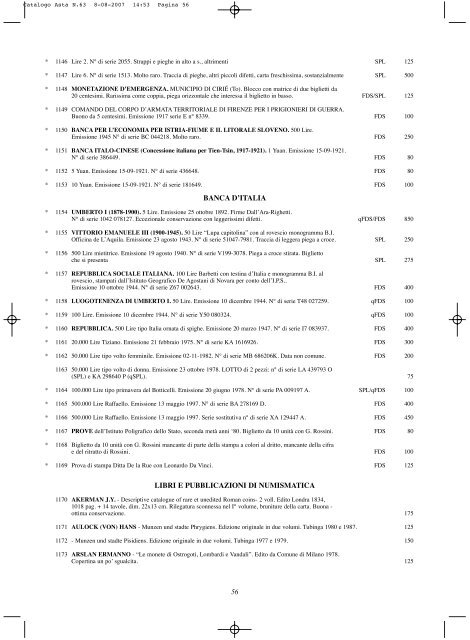 Catalogo Asta N.63