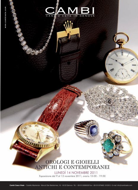 CAMBI AUCTION MAGAZINE - Cambiaste.com