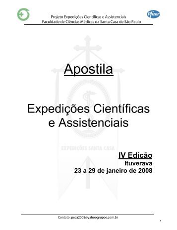 baixe aqui a apostila do curso - fcmscsp