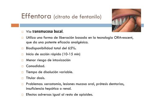 DOLOR IRRUPTIVO: TRATAMIENTO