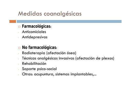 DOLOR IRRUPTIVO: TRATAMIENTO