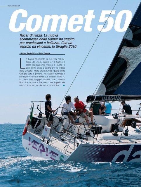 Racer di razza. La nuova scommessa della Comar ... - Comar yachts