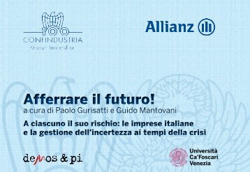 Afferrare il futuro! - Giovani Imprenditori di Confindustria