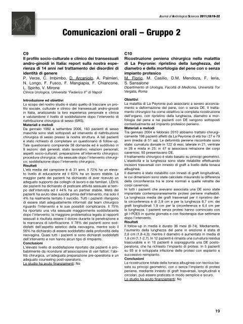 ANDROLOGICAL SCIENCES - Jas - Journal of ANDROLOGICAL ...