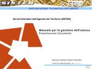 Manuale - per la Presentazione Telematica dei documenti