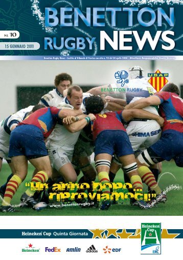 pag. 16 - Benetton Rugby Treviso