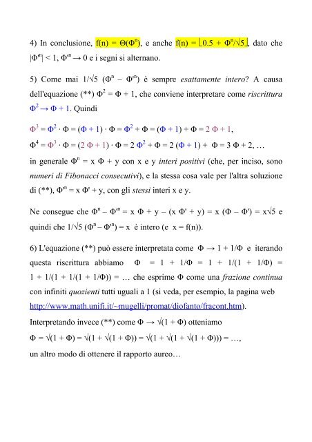 La formula di Eulero (1765) - Binet (1843) ricavata elementarmente