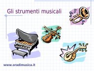 Gli strumenti musicali - Ch.unich.it