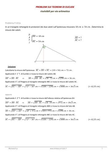 T. di Euclide - Mimmo Corrado