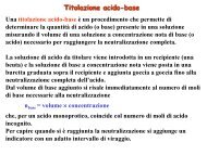 Titolazione acido-base - E. Mattei