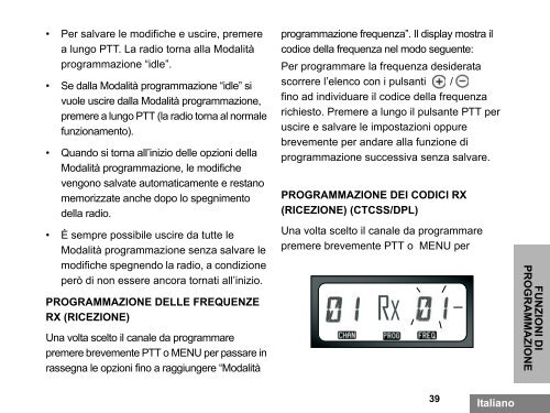 Manuale d'uso - Motorola Solutions