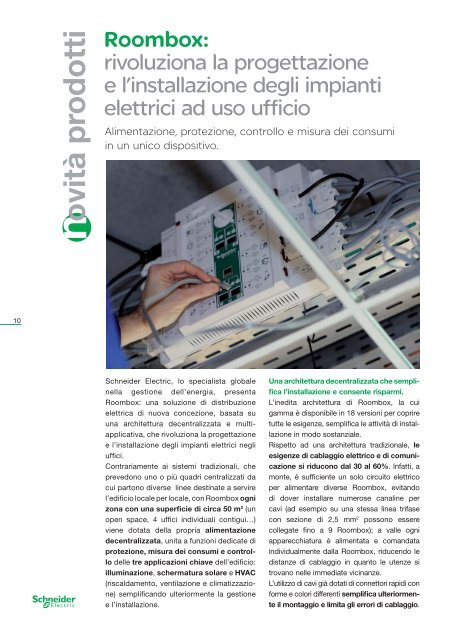 Scarica il magazine (.pdf 1,5 Mb) - Schneider Electric