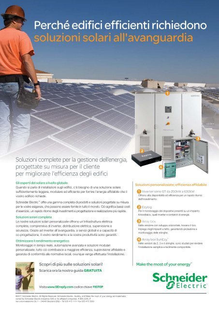 Scarica il magazine (.pdf 1,5 Mb) - Schneider Electric