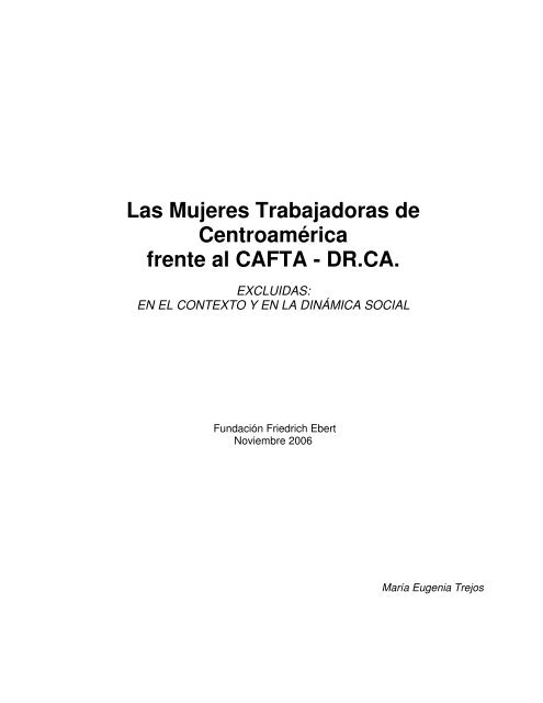 Las Mujeres Trabajadoras De Centroamerica Frente Training Itcilo It