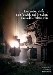 L'industria del ferro e dell'acciaio nel bresciano. Il ... - Marone a Colori