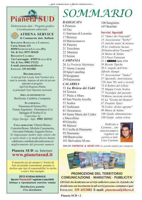 Free Download scarica GRATIS l'intera pubblicazione - Pianeta Sud