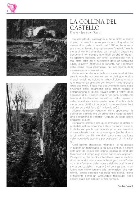 ANNO III, gennaio 2006, N. 3 - Gruppo Archeologico Polcenigo