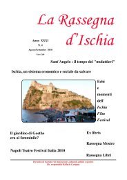 Numero 4 Agosto/Settembre 2010 - La Rassegna d'Ischia