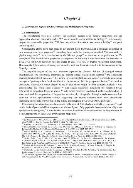 Synthesis and characterization of linear and cyclic ... - EleA@UniSA