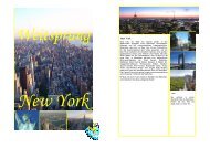 Reiseverlauf New York (Sommer) - Weitsprung Reisen