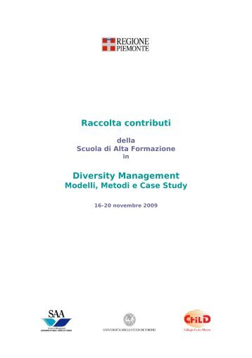 Atti Diversity Management - Università degli Studi di Torino