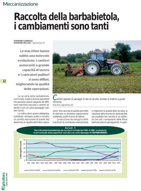 Raccolta della barbabietola, i cambiamenti sono ... - Ermes Agricoltura