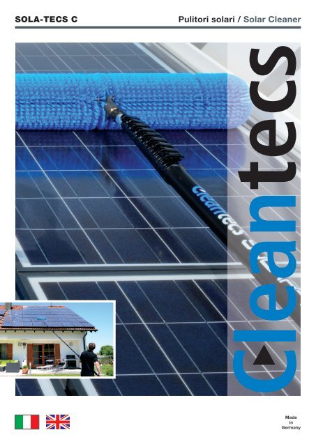 SOLA-TECS C Pulitori solari / Solar Cleaner - bei Cleantecs GmbH