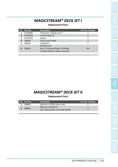 Catalog 2013 - Pentair Pool Europe