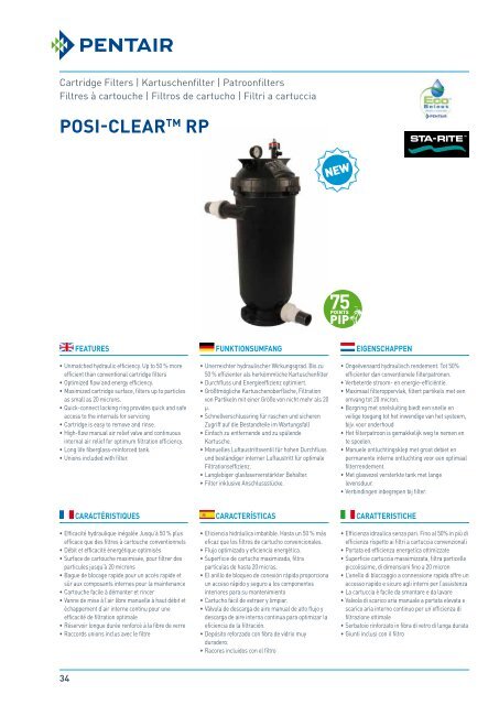 Catalog 2013 - Pentair Pool Europe