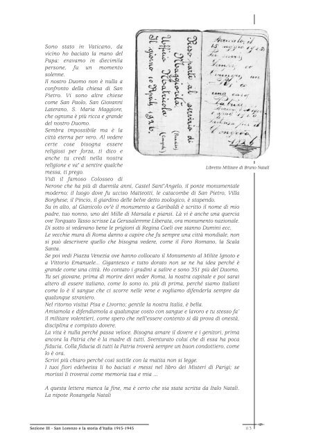 "Noi. Testimonianze e documenti in un libro per S. Lorenzo di ...