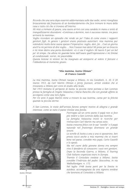 "Noi. Testimonianze e documenti in un libro per S. Lorenzo di ...