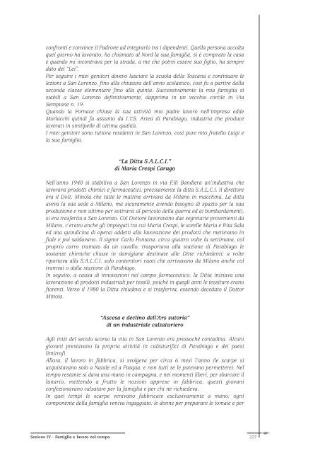 "Noi. Testimonianze e documenti in un libro per S. Lorenzo di ...