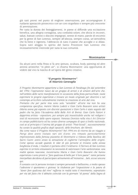 "Noi. Testimonianze e documenti in un libro per S. Lorenzo di ...