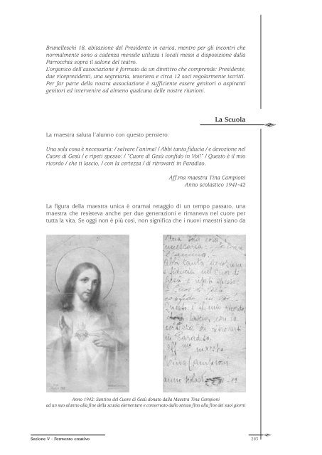 "Noi. Testimonianze e documenti in un libro per S. Lorenzo di ...