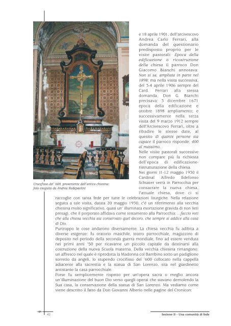 "Noi. Testimonianze e documenti in un libro per S. Lorenzo di ...