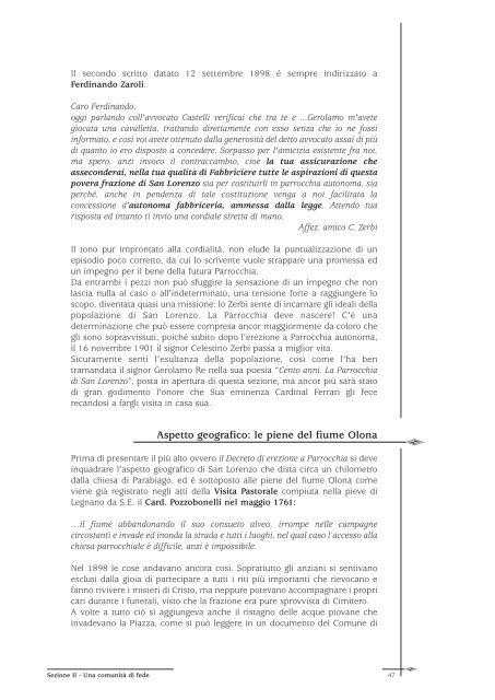 "Noi. Testimonianze e documenti in un libro per S. Lorenzo di ...