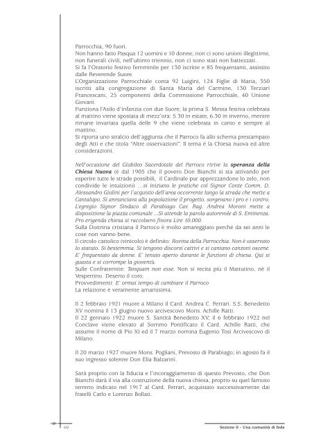 "Noi. Testimonianze e documenti in un libro per S. Lorenzo di ...