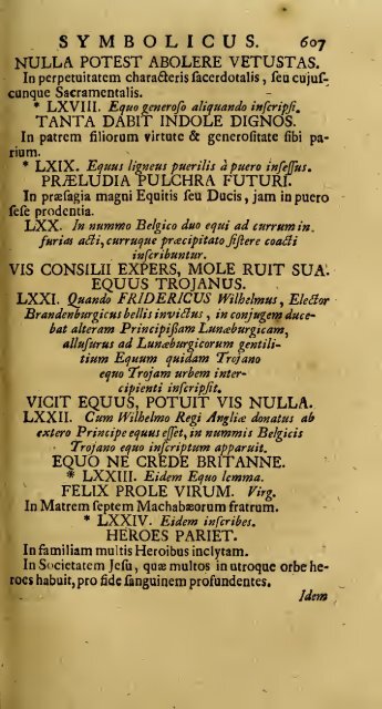 Apelles symbolicus, exhibens seriem amplissimam symbolorum ...