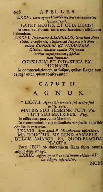 Apelles symbolicus, exhibens seriem amplissimam symbolorum ...