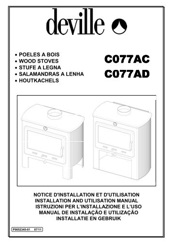 manuale_stufe_Deville_aka - ZETALINEA